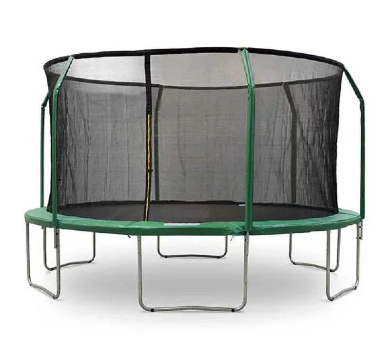 15 Foot Round Trampoline With Enclosure