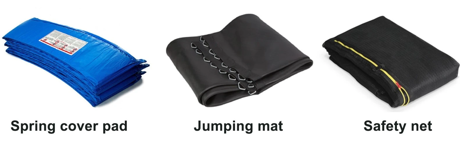 Garden trampoline jumping mat, safety net, spring cover pad Garden trampoline jumping mat, safety net, spring cover pad