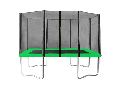 Green Rectangle Trampoline