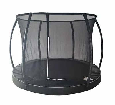 Outdoor Trampoline Ground Level